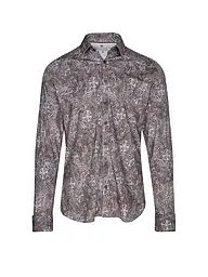 DESOTO | Camisa de jersey de corte entallado | Marrón