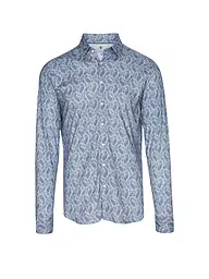 DESOTO | Camisa de jersey de corte entallado | Azul oscuro
