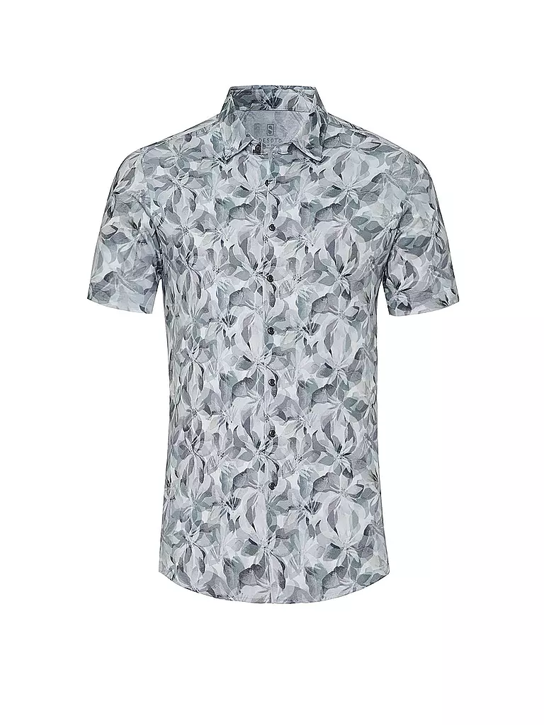 DESOTO | Camisa de punto de corte entallado | Gris