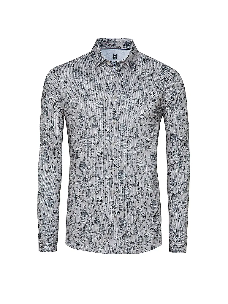 DESOTO | Camisa de punto de corte entallado | Beige