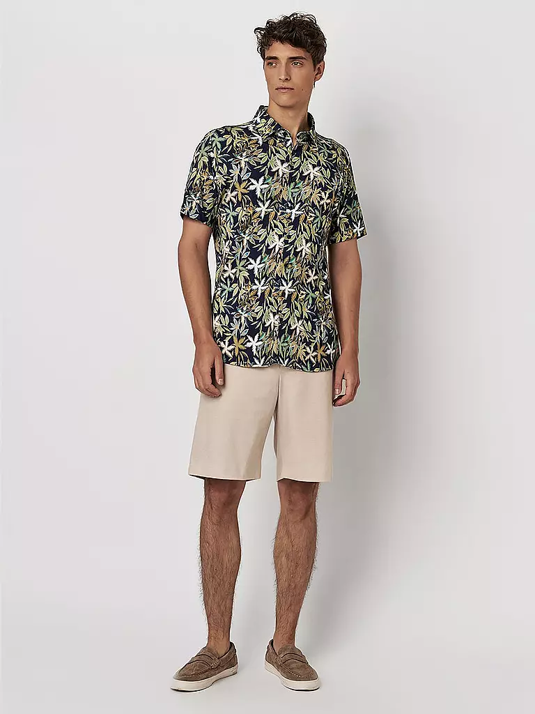 DESOTO | Camisa de punto de corte entallado | Blanco