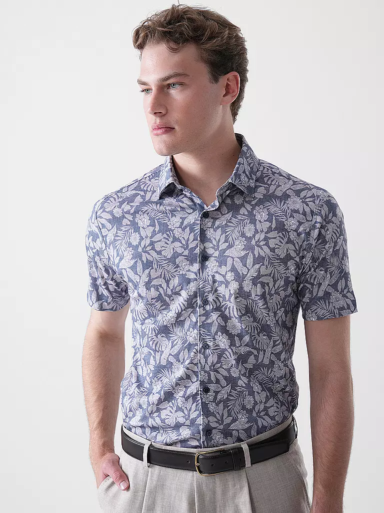 DESOTO | Camisa de punto de corte entallado | Gris