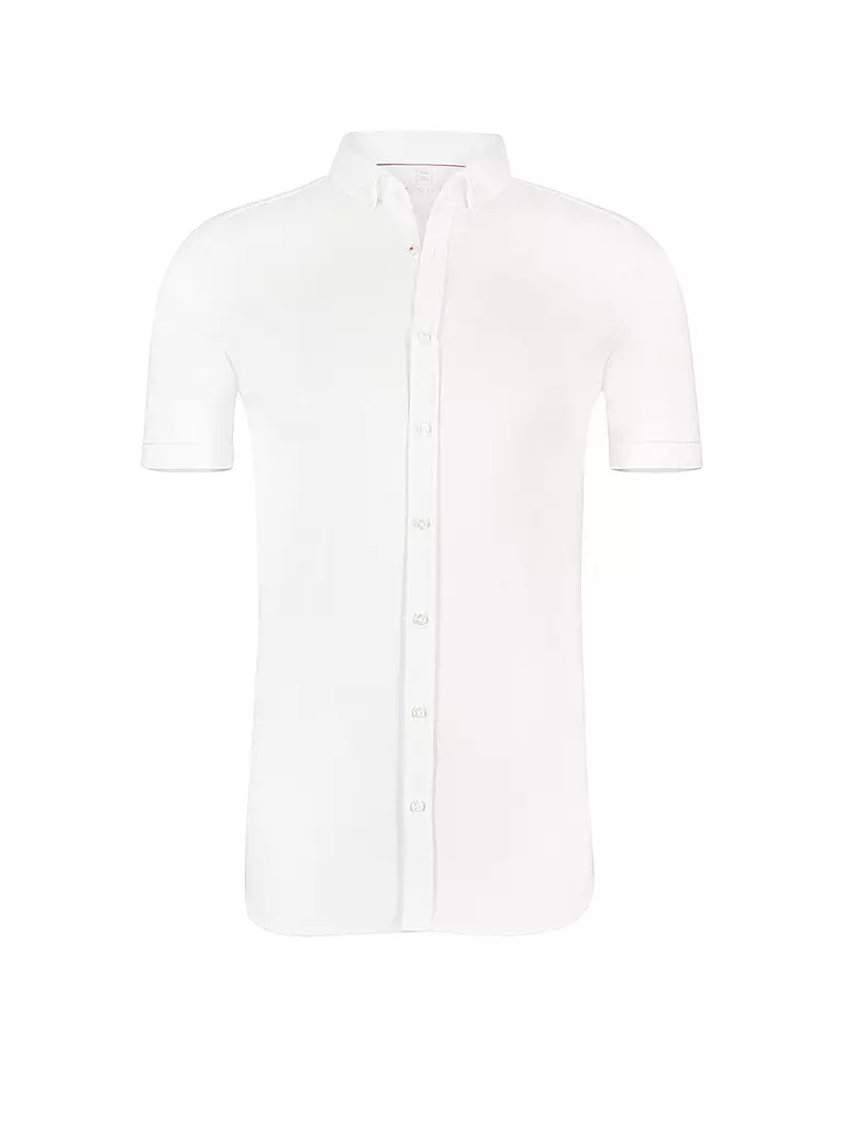 DESOTO | Camisa de punto de jersey | Blanco
