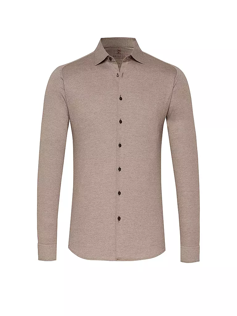 DESOTO | Camisa de punto de jersey | Beige
