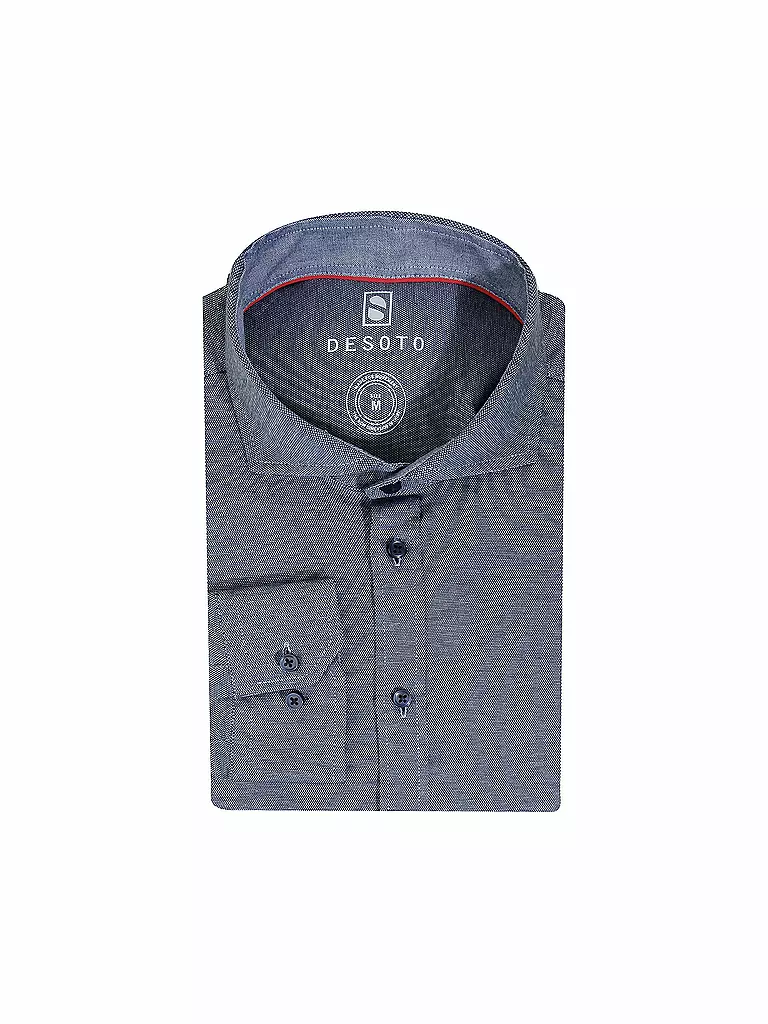 DESOTO | Camisa de punto jersey | Azul