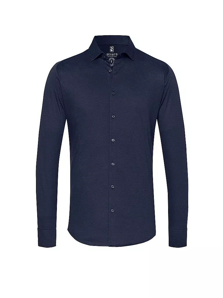 DESOTO | Camisa de punto jersey | Azul
