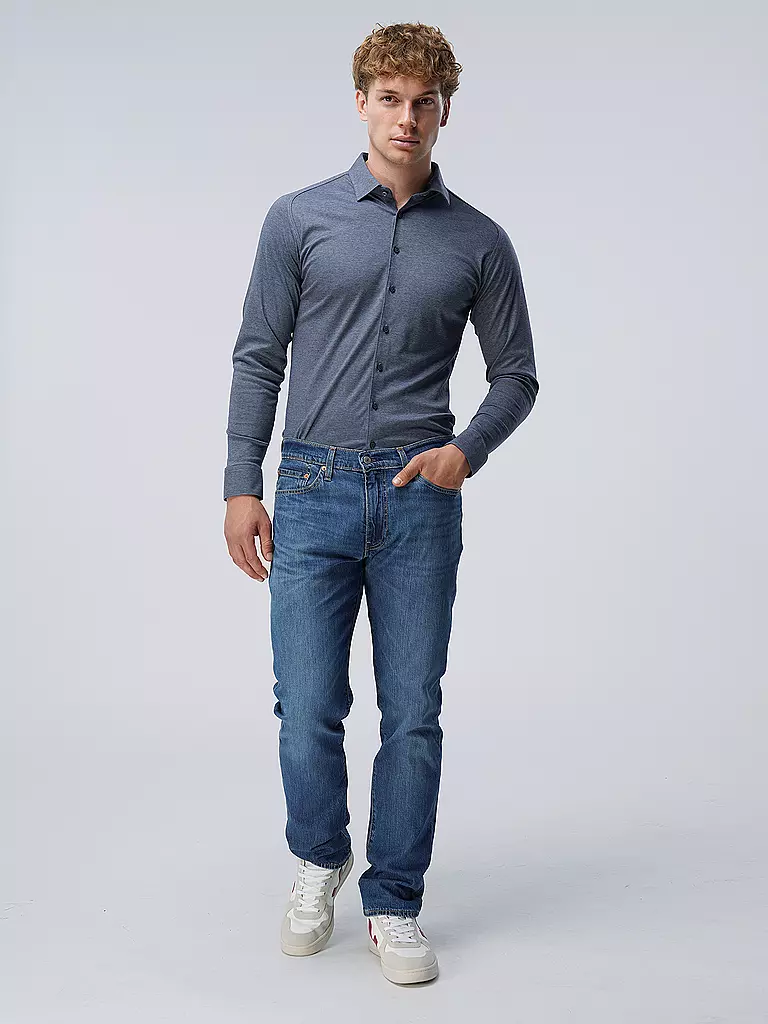 DESOTO | Camisa de punto jersey | Azul