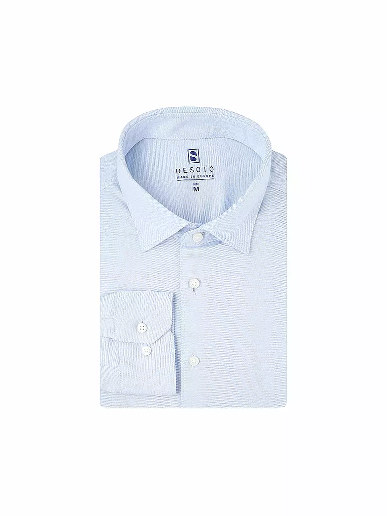 DESOTO | Camisa de punto | Azul claro