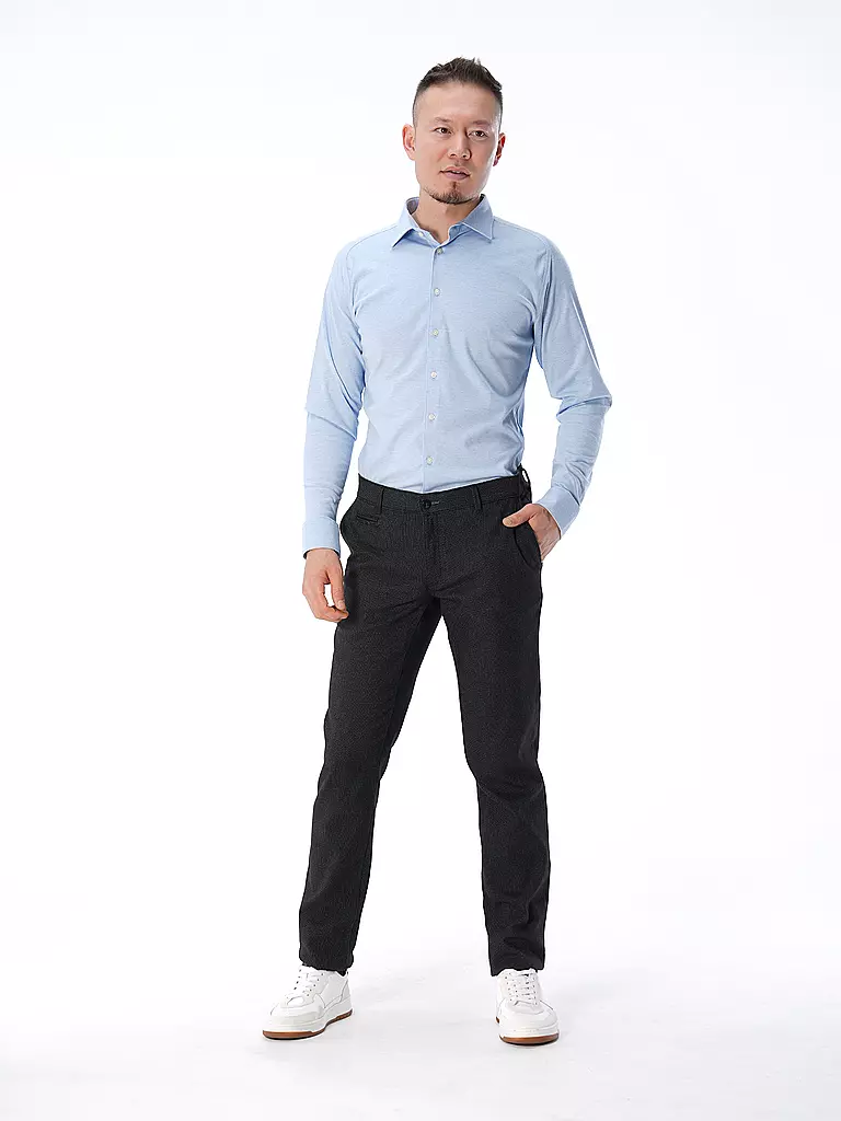 DESOTO | Camisa de punto | Azul claro
