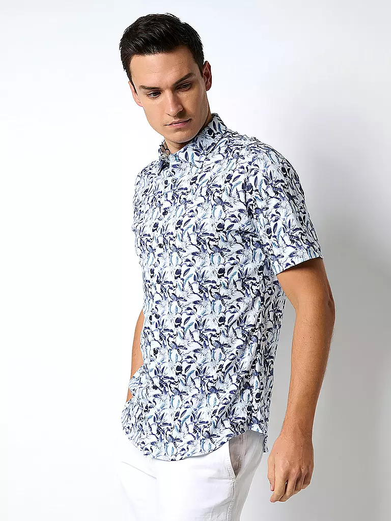 DESOTO | Jerseyhemd Slim Fit  | Blanco