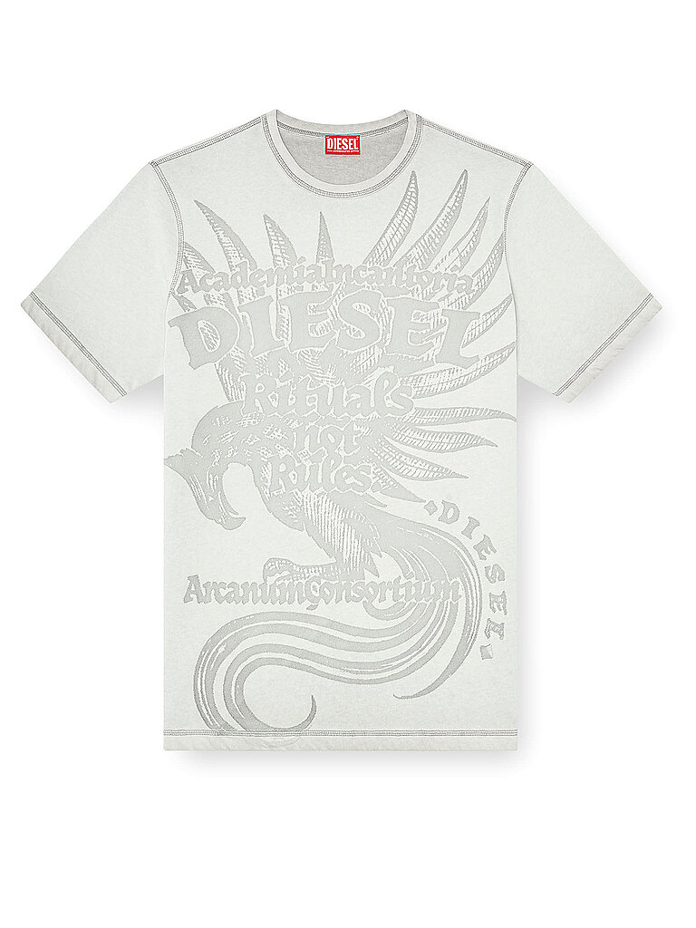 Diesel Camiseta gris claro