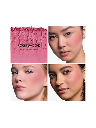 DIOR | Dior Backstage Rosy Glow Colorete con color activado por pH - Larga duración (012 Rosewood)
