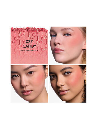 DIOR | Dior Backstage Rosy Glow Rouge con color activado por pH - Larga duración (077 Candy)