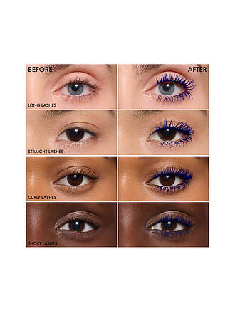 DIOR | Diorshow Overvolume Extremes Volume Mascara - 24 horas de duración - Definición de cada pestaña (161 Overblue)