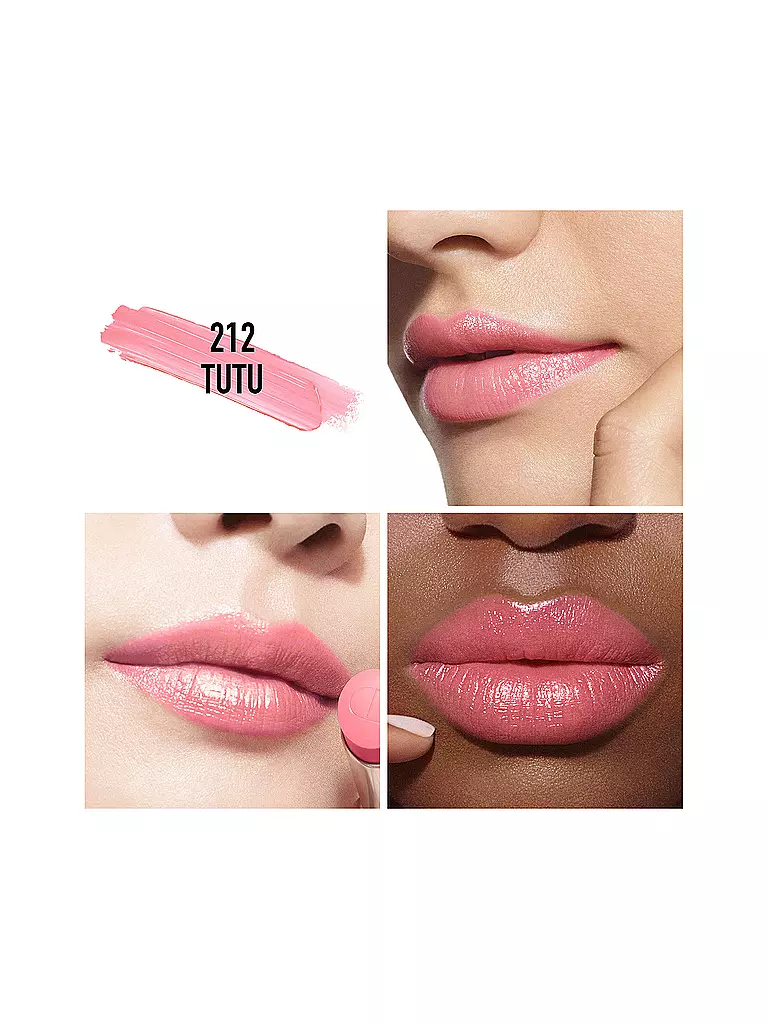 DIOR | Dior Addict Lápiz Labial con Acabado Brillante (212 Tutu) | Rosa