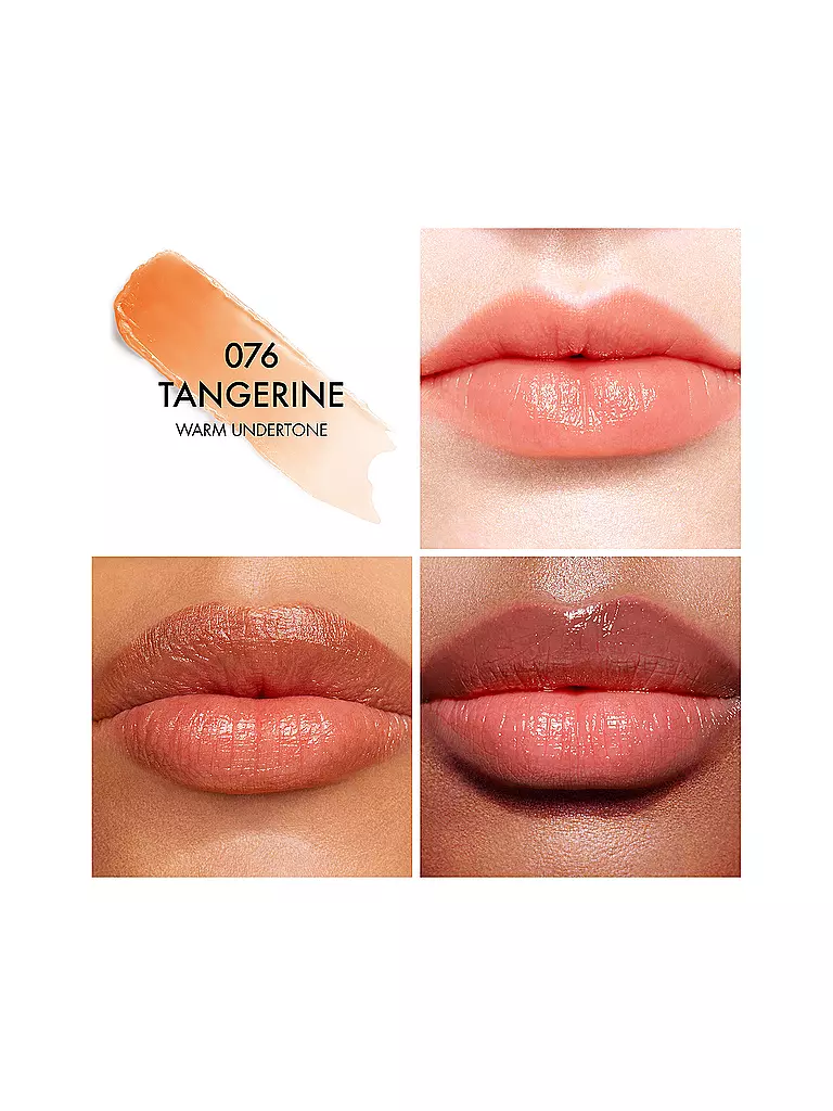 DIOR | Dior Addict Lip Glow Bálsamo labial hidratante 48 horas (076 Tangerine) | Coral