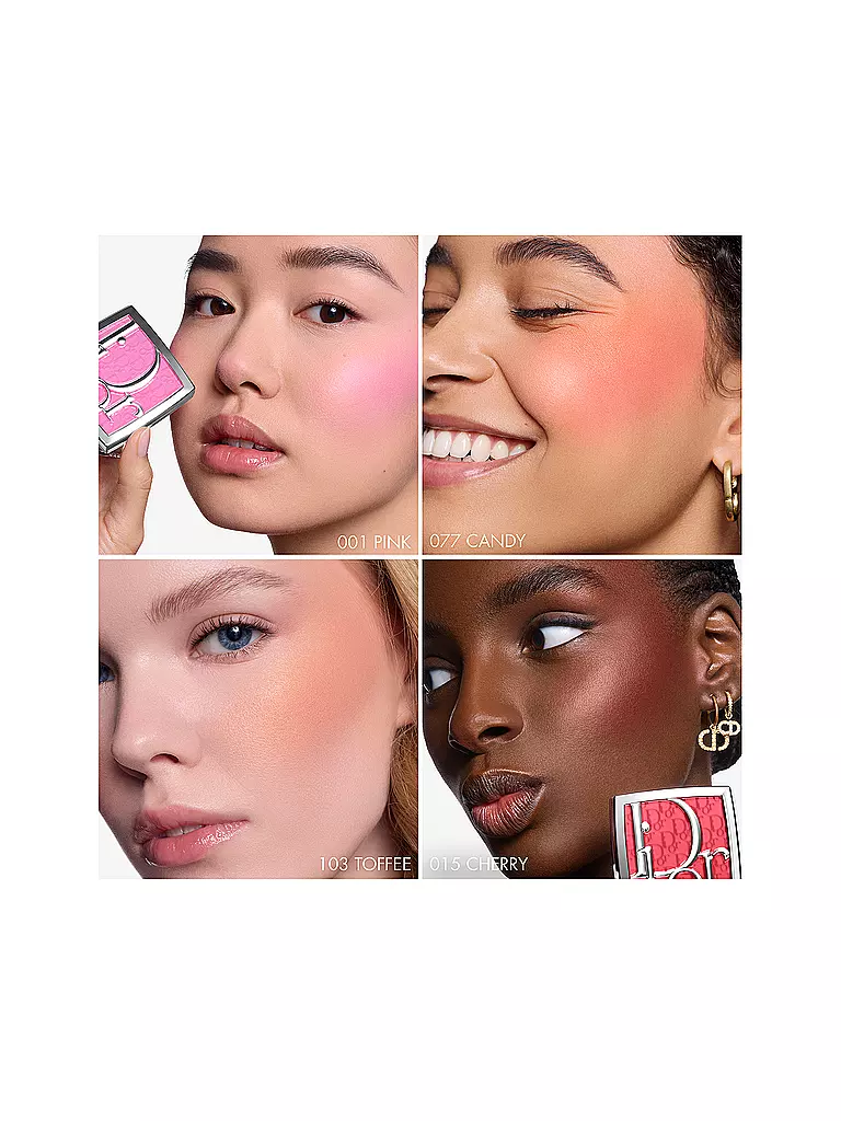 DIOR | Dior Backstage Rosy Glow Rouge con color activado por pH - Larga duración (077 Candy) | Rosa