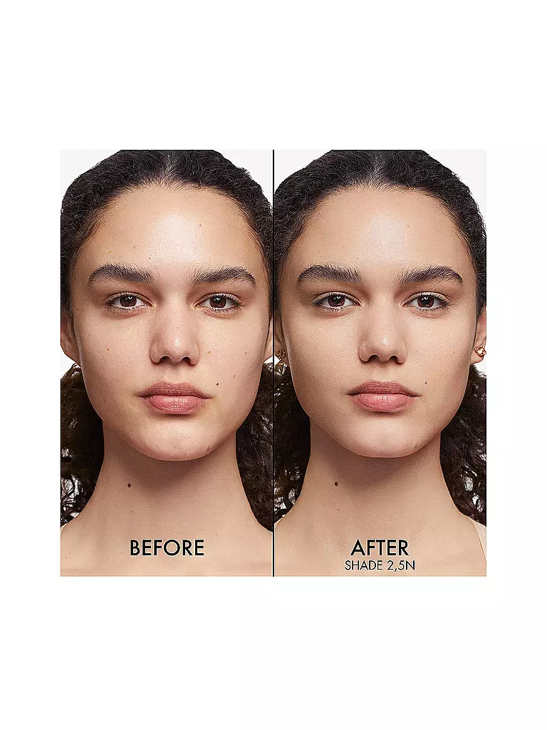 DIOR | Dior Forever Hydra Nude - Base de maquillaje con 24 horas de perfección natural y 48 horas de hidratación (2,5 N Neutral) | Camel