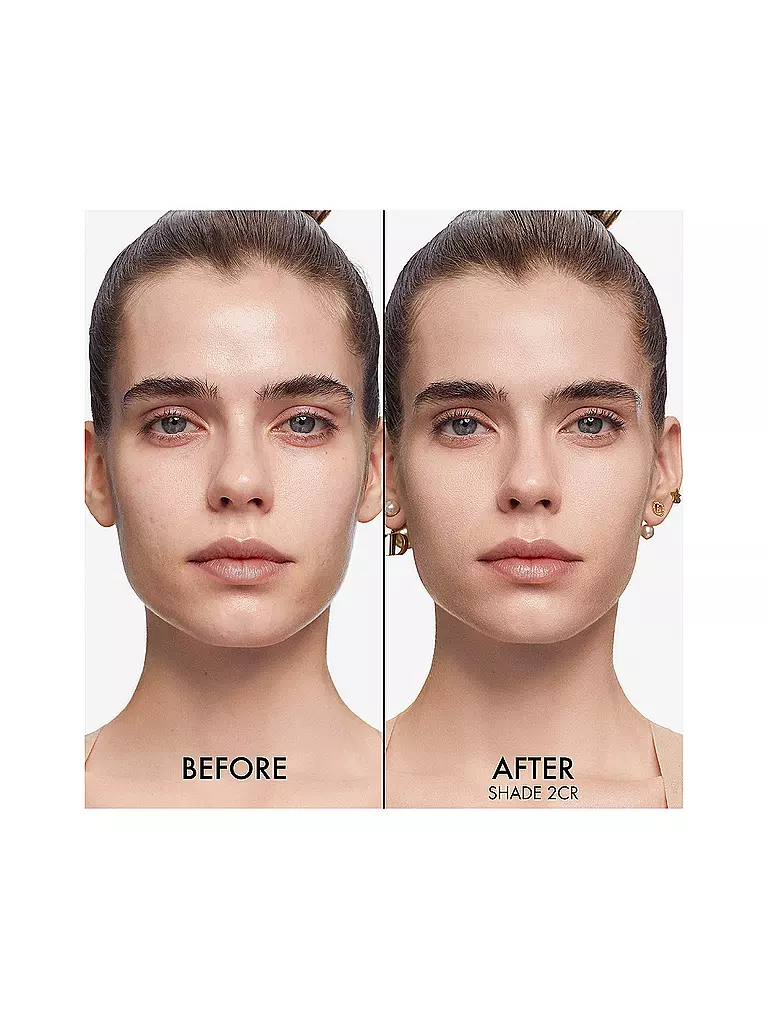 DIOR | Dior Forever Hydra Nude - Base de maquillaje con 24 horas de perfección natural y 48 horas de hidratación (2 CR Cool Rosy) | Camel