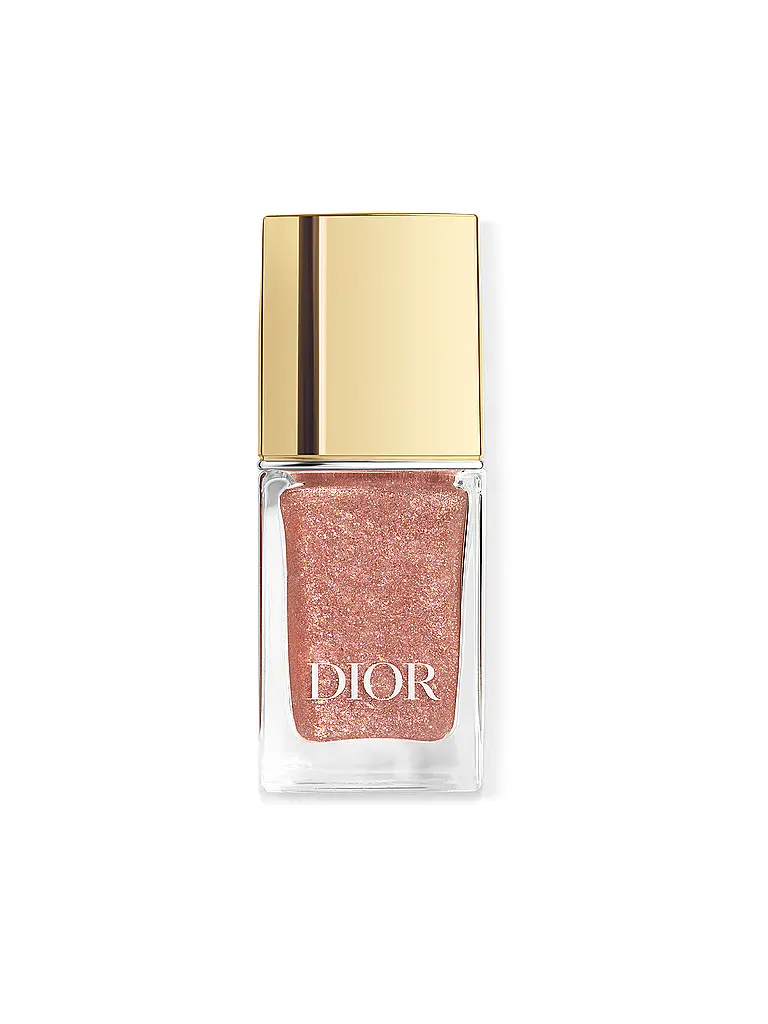 DIOR | Dior Vernis Esmalte de Uñas de Edición Limitada y Top Coat con Brillo (124 Gold Circus) | Oro