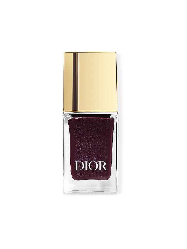DIOR | Dior Vernis Esmalte de Uñas de Edición Limitada y Top Coat con Brillo (690 Plum Parade) | Baya