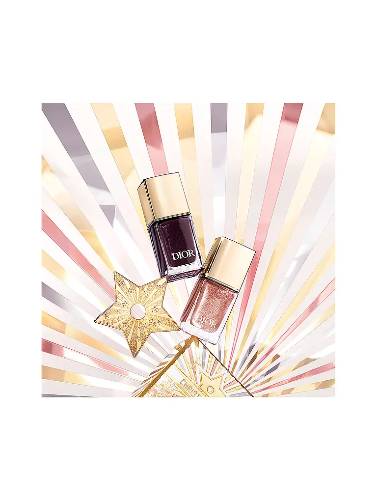 DIOR | Dior Vernis Esmalte de Uñas de Edición Limitada y Top Coat con Brillo (690 Plum Parade) | 