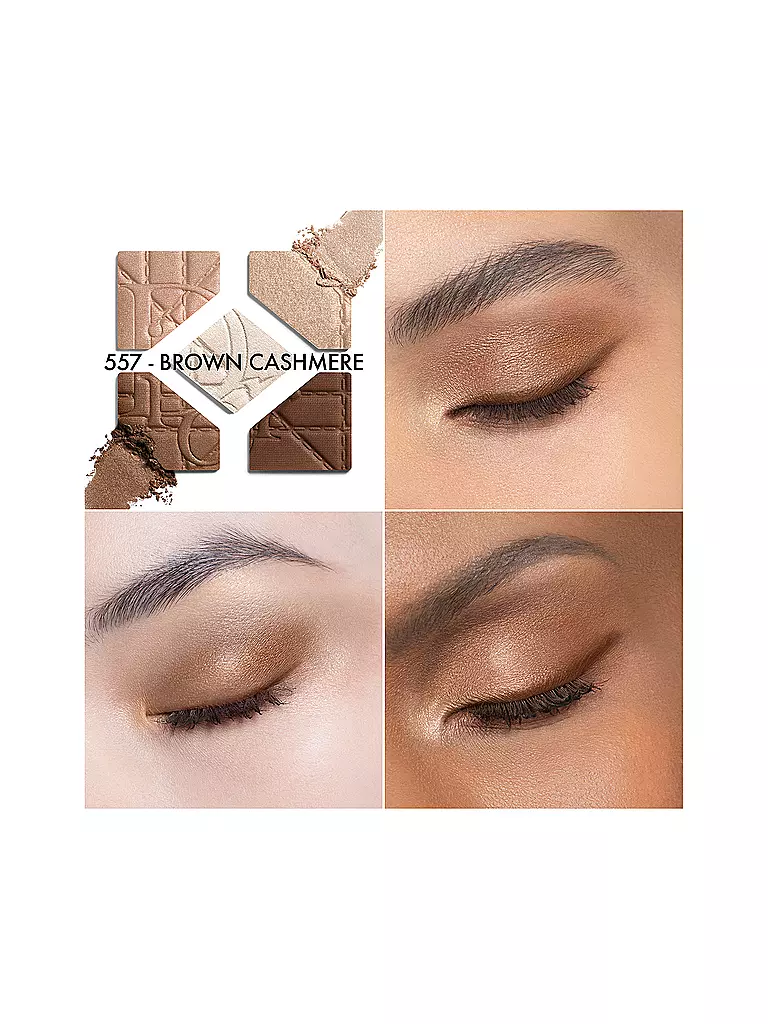 DIOR | Diorshow 5 Couleurs Cannage Edición Limitada (557 Brown Cashmere) | Marrón claro
