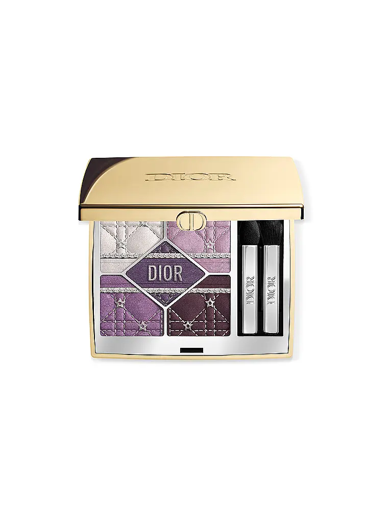 DIOR | Diorshow 5 Couleurs Paleta de sombras de ojos de edición limitada con 5 sombras de ojos (912 Plum Parade) | Gris