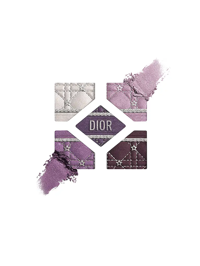 DIOR | Diorshow 5 Couleurs Paleta de sombras de ojos de edición limitada con 5 sombras de ojos (912 Plum Parade) | Gris