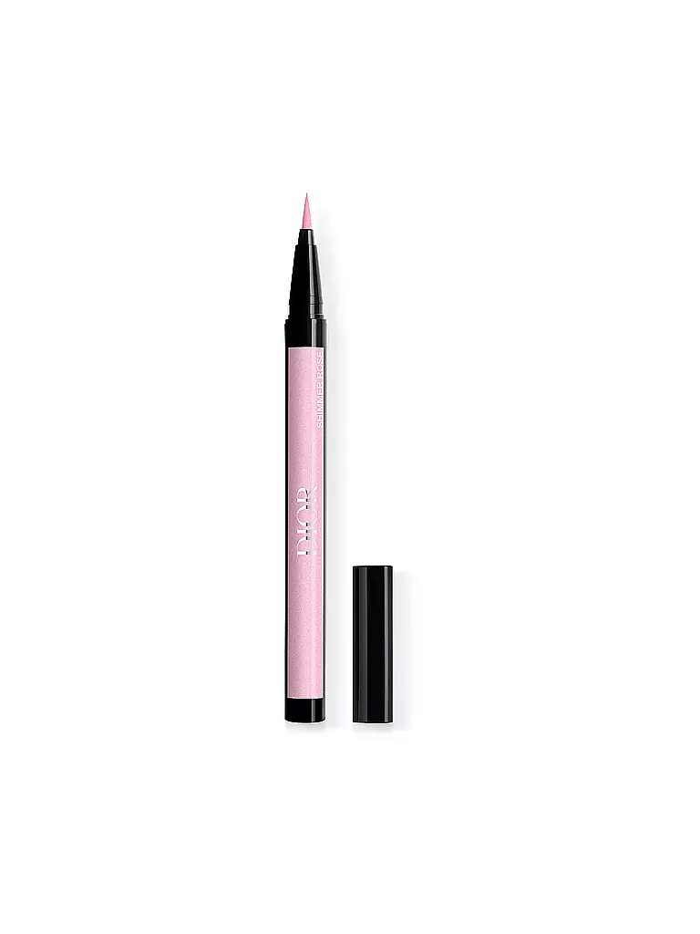 DIOR | Diorshow Liquid Liner Eyeliner con punta de fieltro ultraprecisa (801 Shimmer Rose) | Rosa