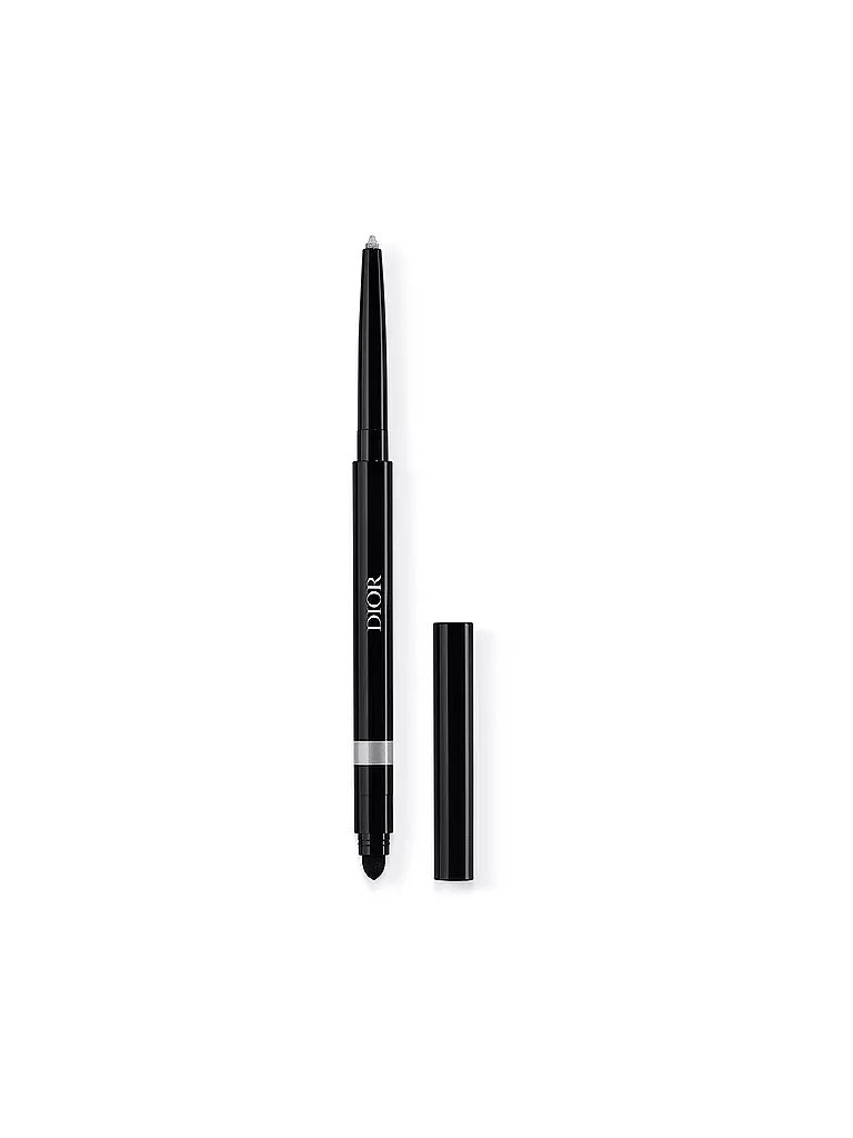 DIOR | Diorshow Stylo Eyeliner Resistente al Agua (076 Pearly Silver) | Plata
