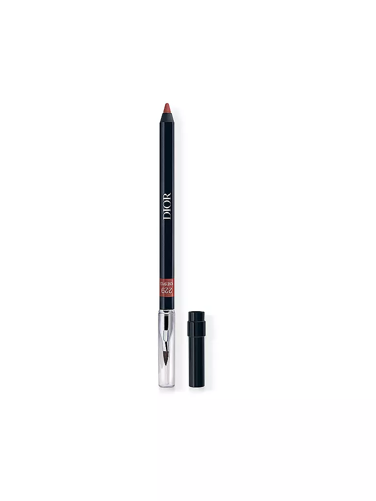 DIOR | Lápiz de labios - Rouge Dior Contour (229 Rose Spice) | Rojo oscuro