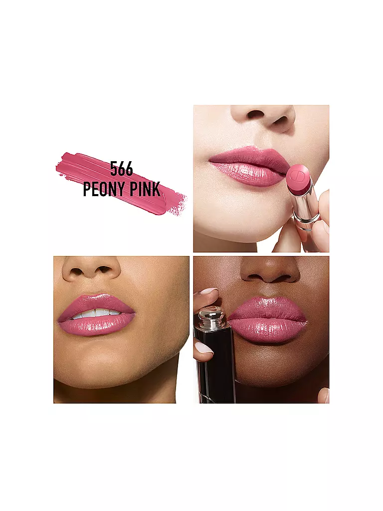 DIOR | Lápiz labial - Dior Addict (566 Peony Pink) | Rosa