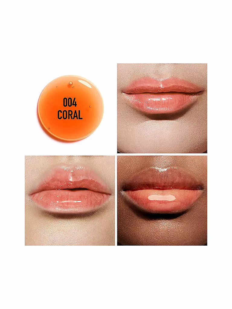 DIOR | Lápiz labial - Dior Addict Lip Glow Oil (004 Coral) | Coral