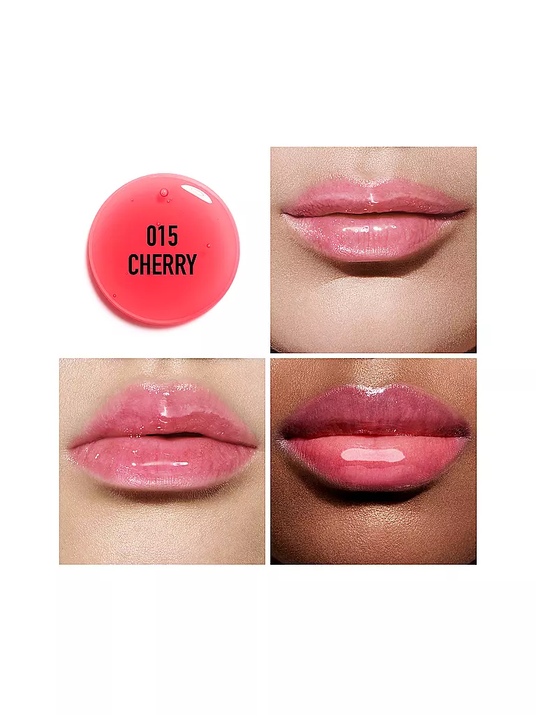 DIOR | Lápiz labial - Dior Addict Lip Glow Oil (015 Cherry) | Rojo