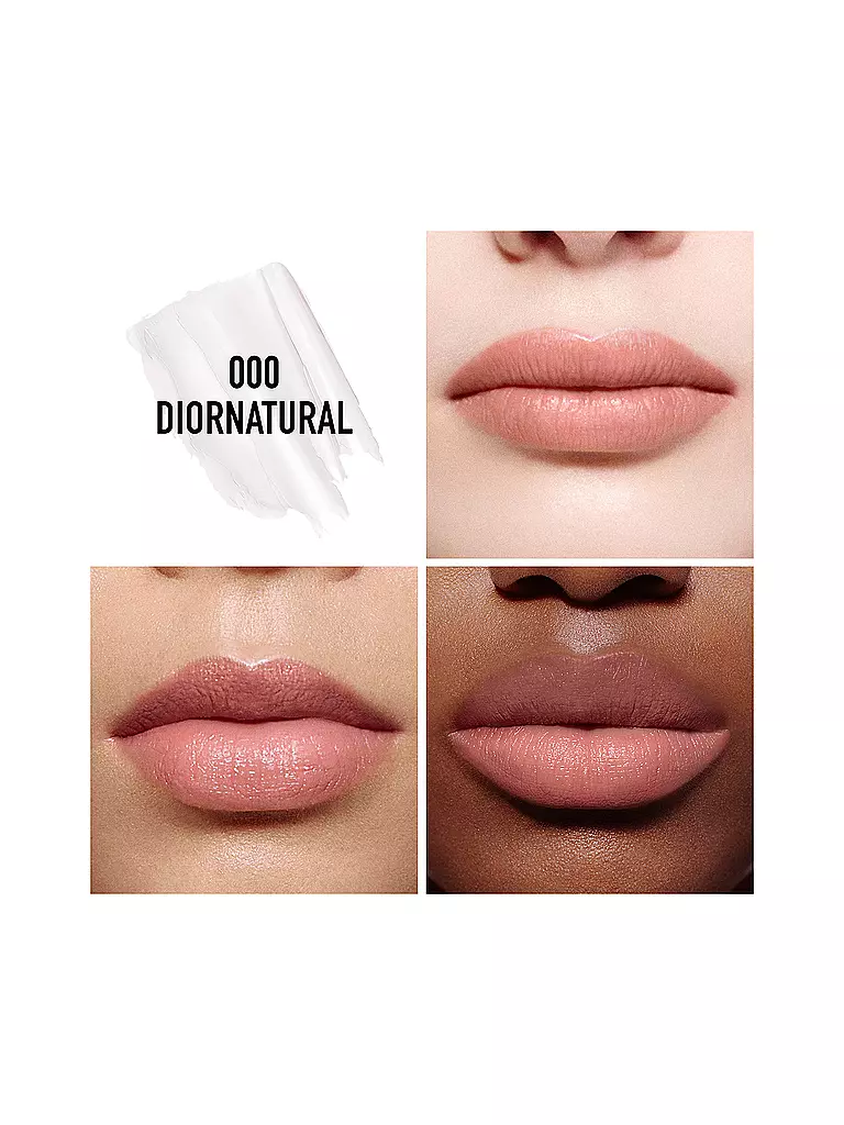 DIOR | Lápiz labial - Recambio de bálsamo Rouge Dior (000 Diornatural Satin Finish) | Transparente