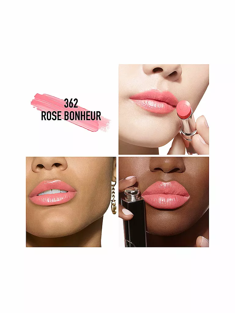 DIOR | Labial - Dior Addict (362 Rose Bonheur) | Rosa