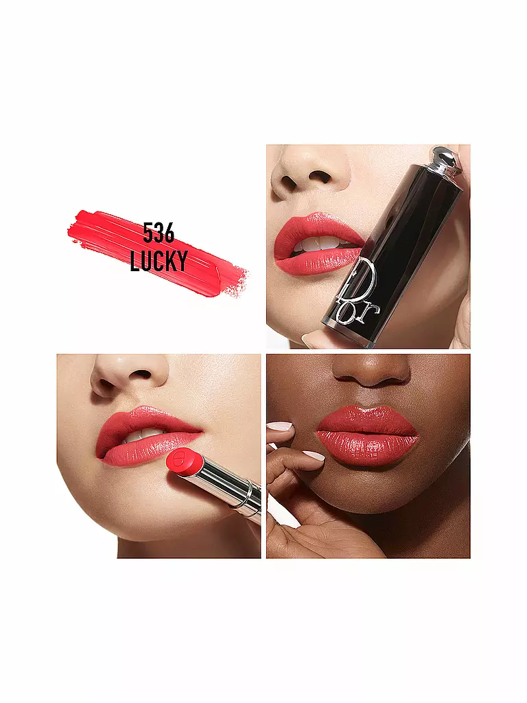 DIOR | Labial - Dior Addict - Recargable ( 536 Lucky ) | Rojo