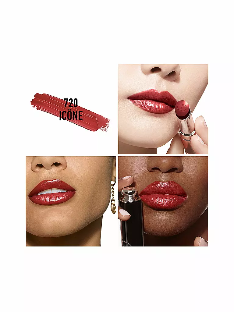 DIOR | Labial - Dior Addict - Recargable (720 Icone) | Rojo oscuro