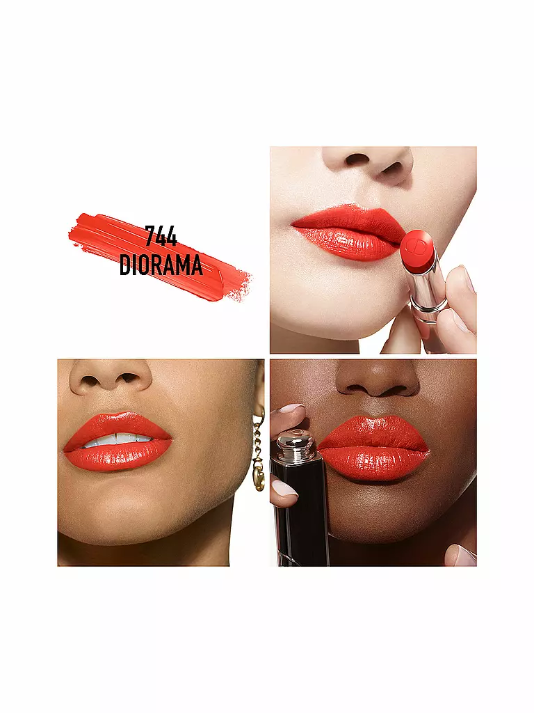 DIOR | Labial - Dior Addict - Recargable (744 Diorama) | orange