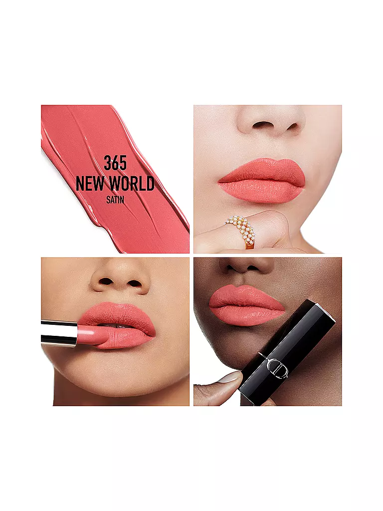 DIOR | Labial - Rouge Dior Satin Lipstick (365 New World) | Camel