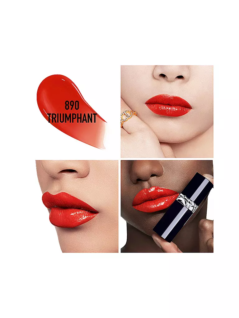 DIOR | Lipgloss - Rouge Dior Forever Liquid (890 Triumphant) | Rojo