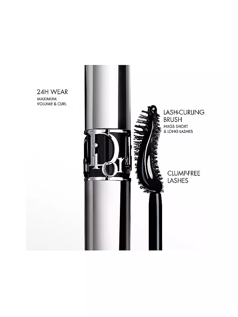DIOR | Máscara de pestañas - Diorshow Iconic Overcurl (090 Black) | 
