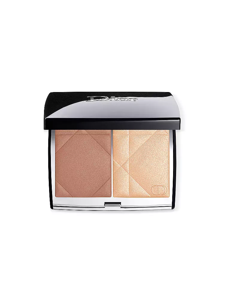 DIOR | Rouge Blush Colour & Glow - Dúo de colorete e iluminador (100 Diorissimo) | Camel