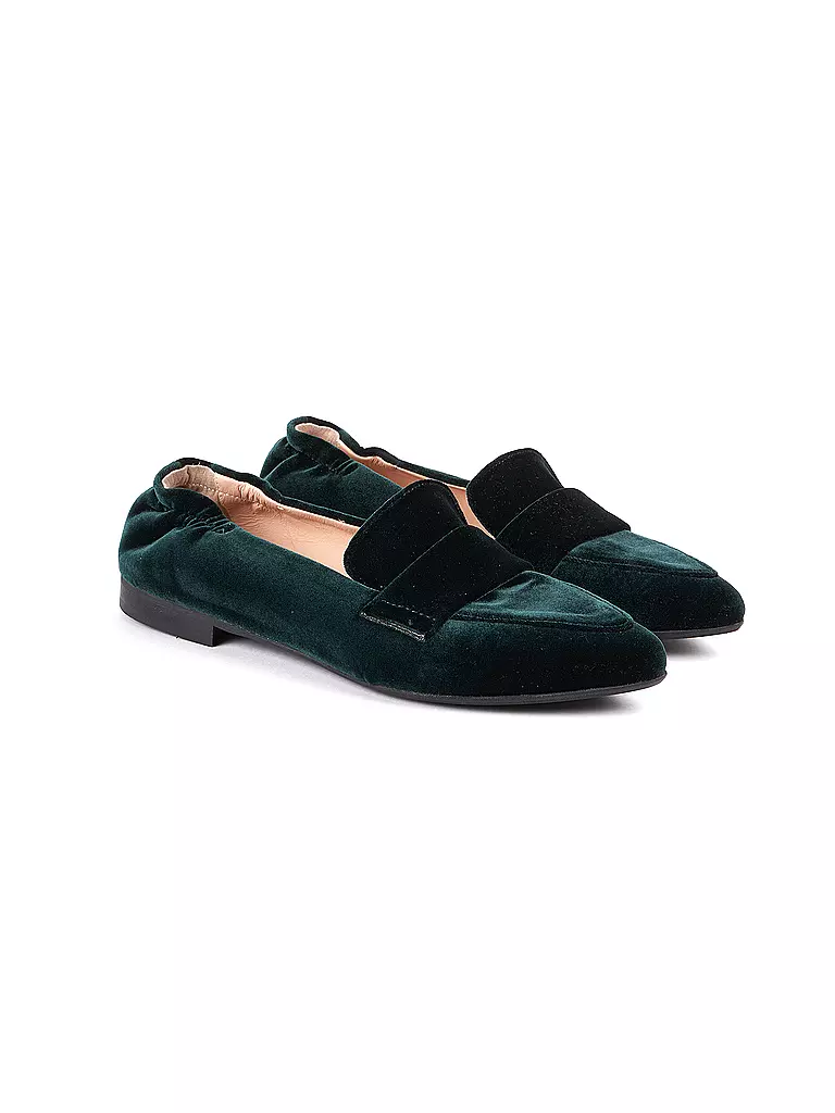 DIRNDL & BUA | Mokassins | Verde oscuro
