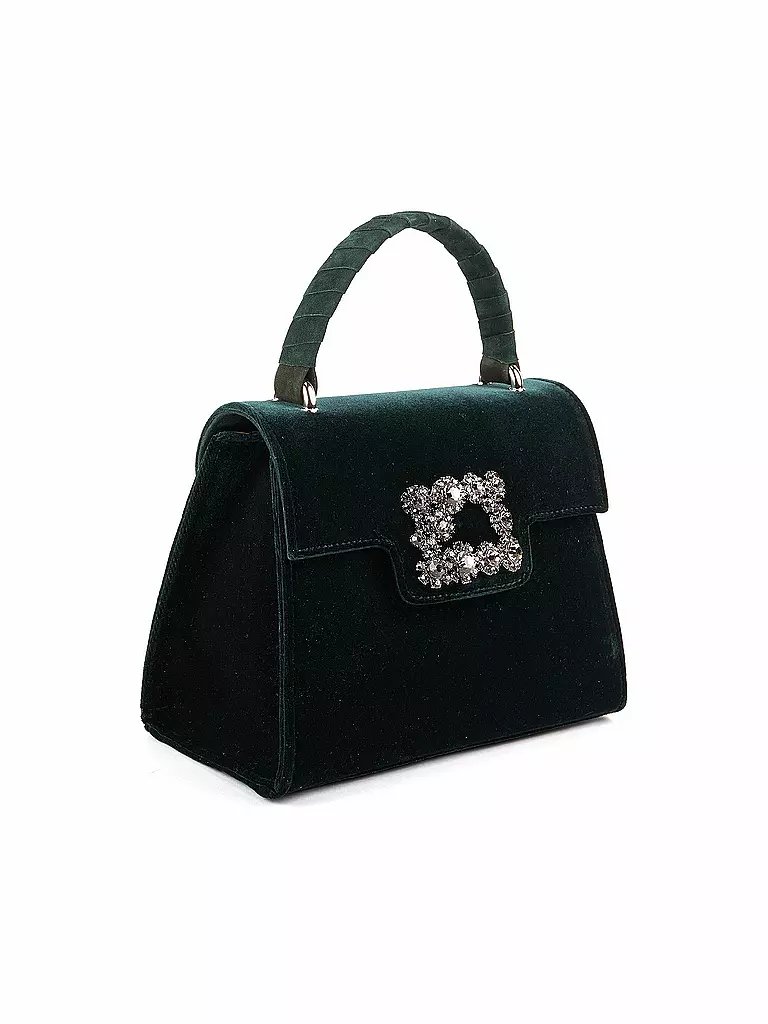 DIRNDL & BUA | Tasche - Henkeltasche GRETE | Verde oscuro