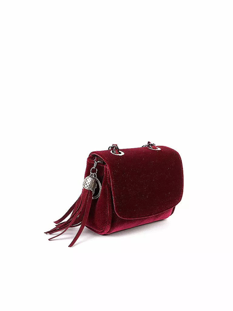 DIRNDL & BUA | Tasche - Umhängetasche HELENE | Rojo oscuro