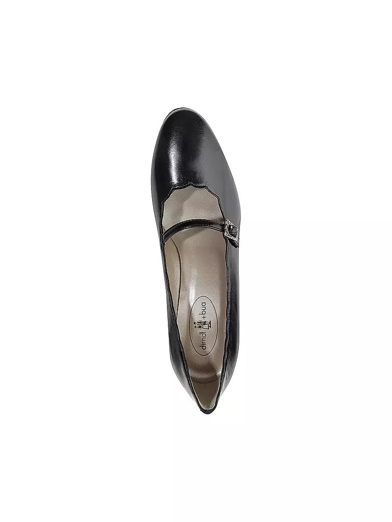 DIRNDL & BUA | Trachtenschuhe - Pumps | Negro