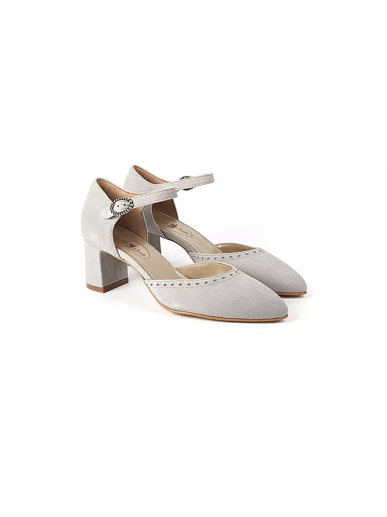 DIRNDL & BUA | Trachtenschuhe - Pumps | Gris