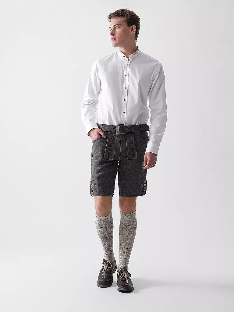 DIRNDL & BUA | Trachtenschuhe Hirsch | Marrón